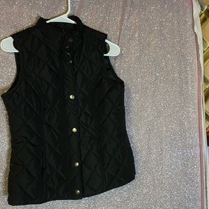 Black Down-feather Vest